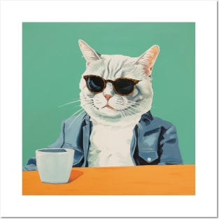 Urban Street Style Feline Posters and Art